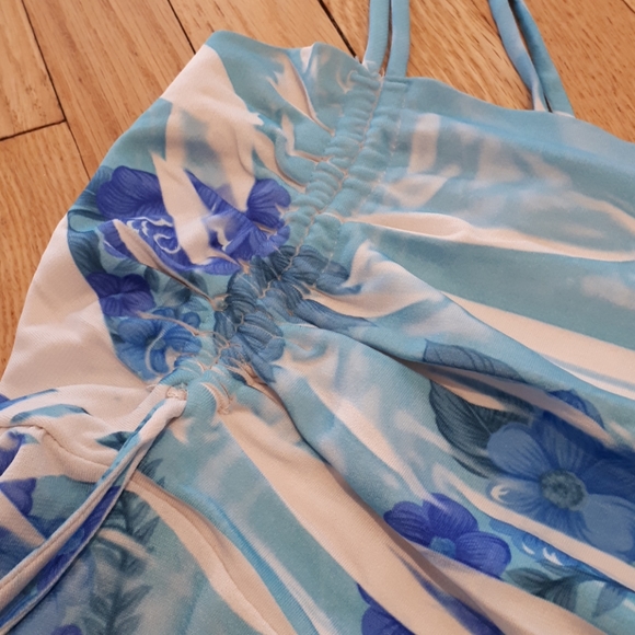 TWIK by SIMONS blue and white camisole - Picture 4 of 4